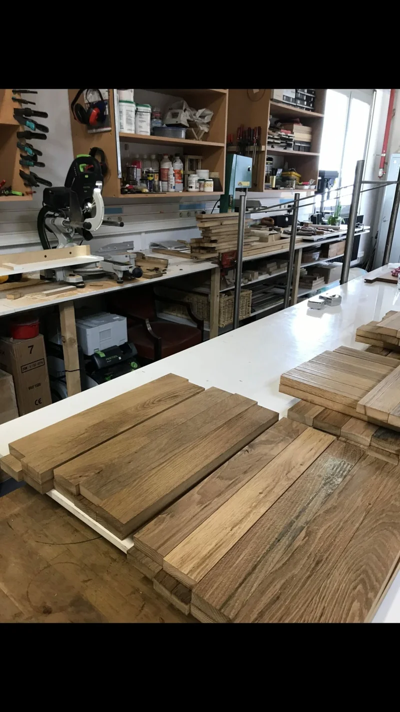 Restauration de mobilier · Fabrication